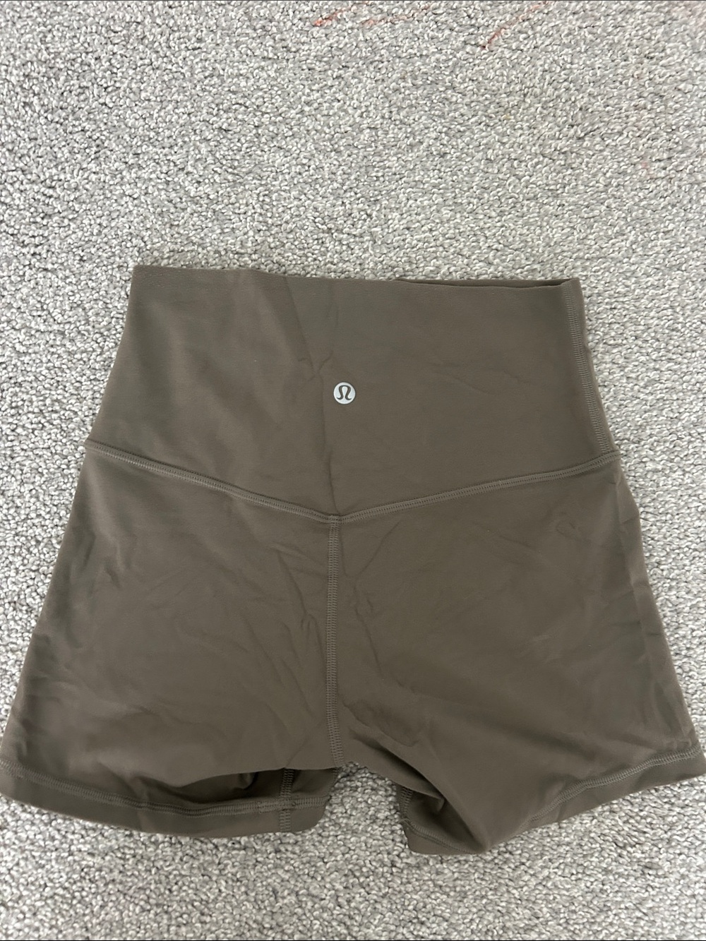 lululemon athletica Olive High-Rise Bike Shorts - Picture 2 of 3